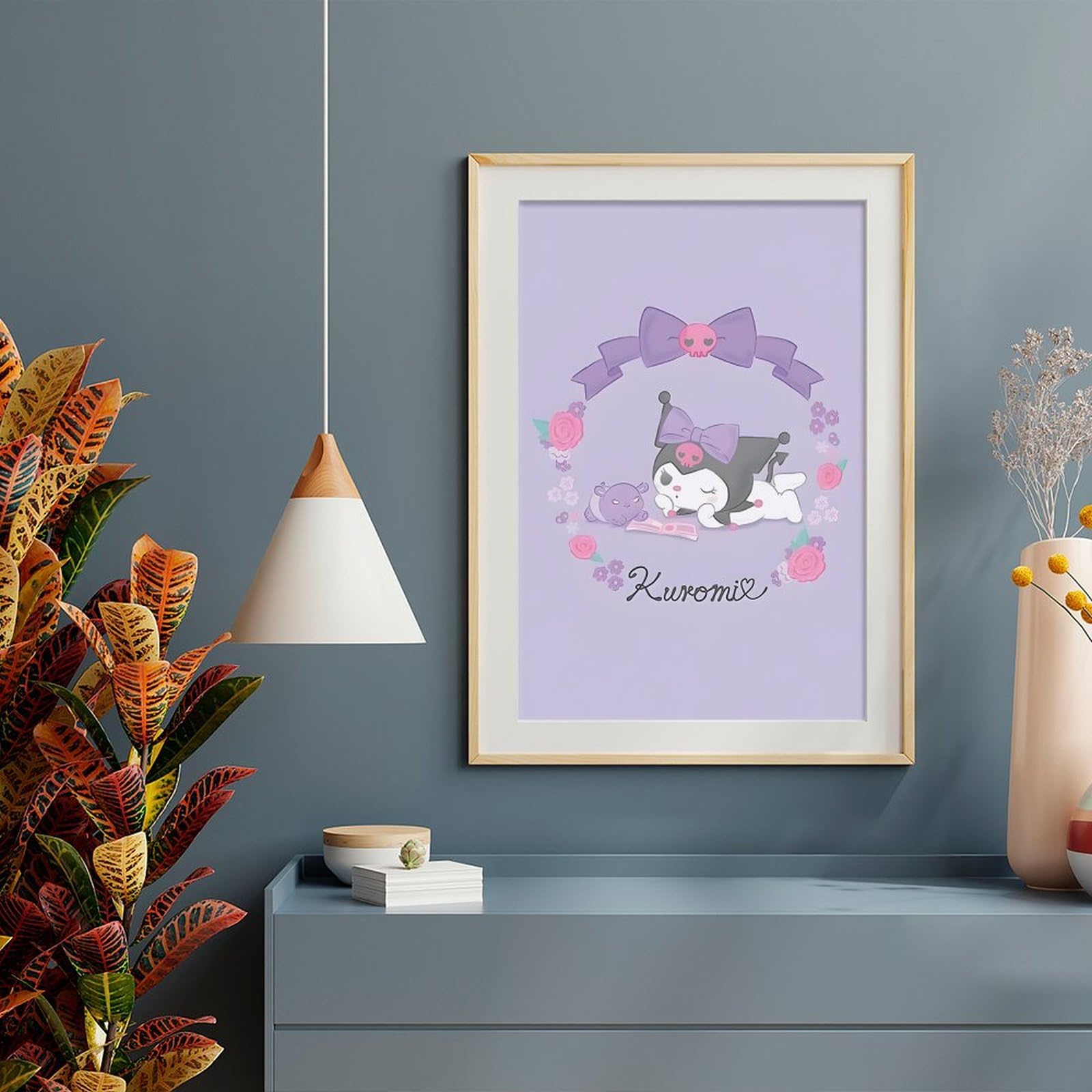 Amazon.co.jp: クロミ ポスター 絵画 インテリア 壁紙用 壁紙